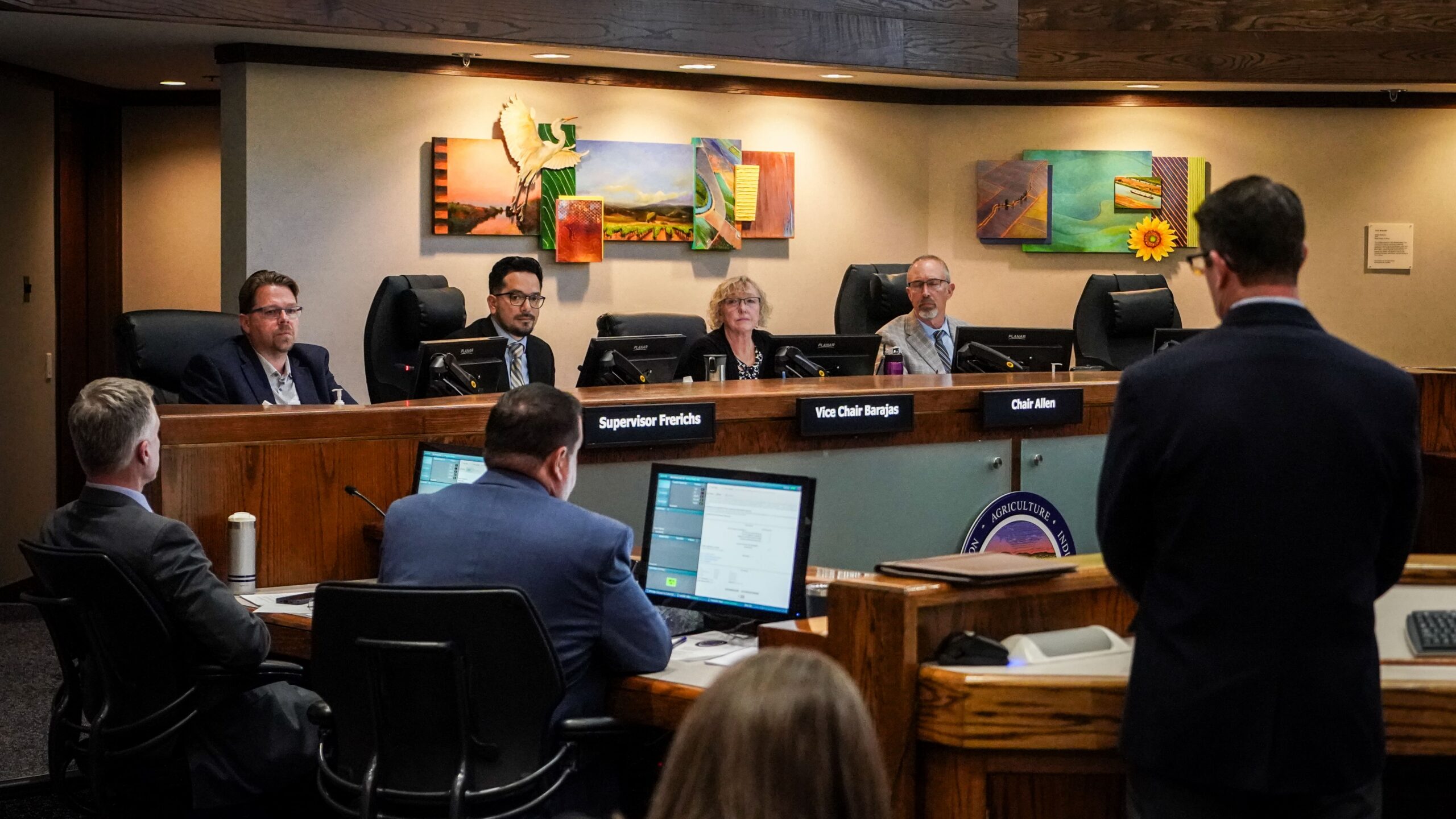 Yolo County Board of Supervisors meeting on Jan. 13, 2026.