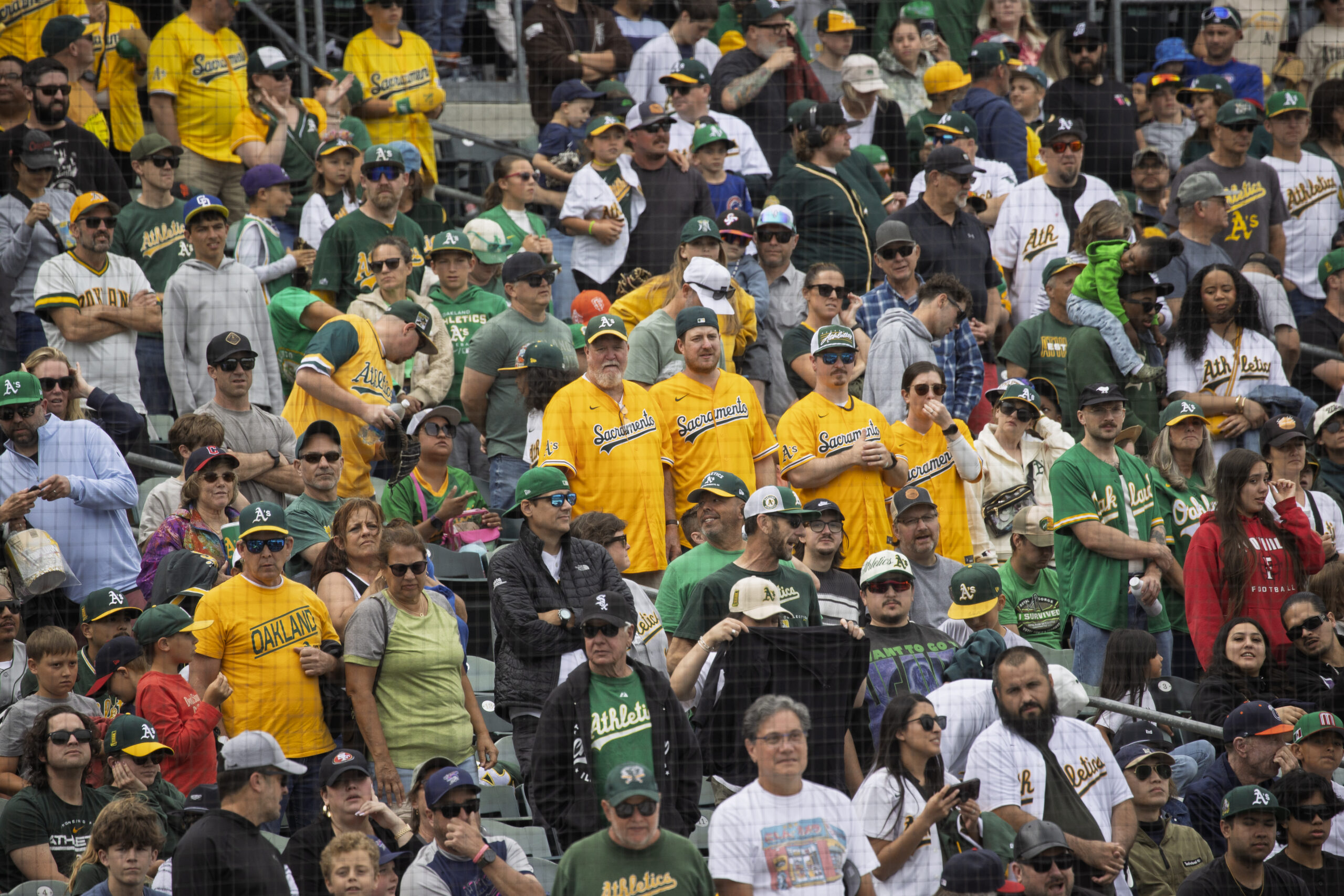 A's fans