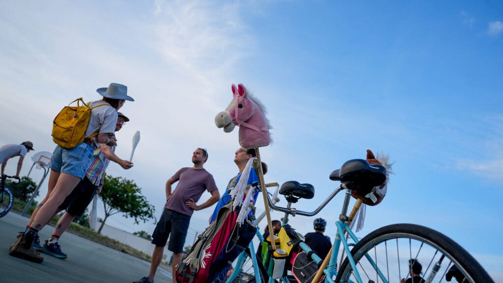 Bike Party in Sacramento on May 1, 2026. Photo by Denis Akbari.