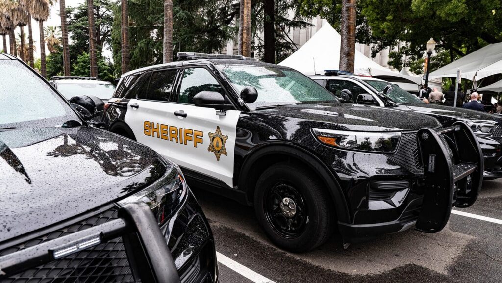 police car