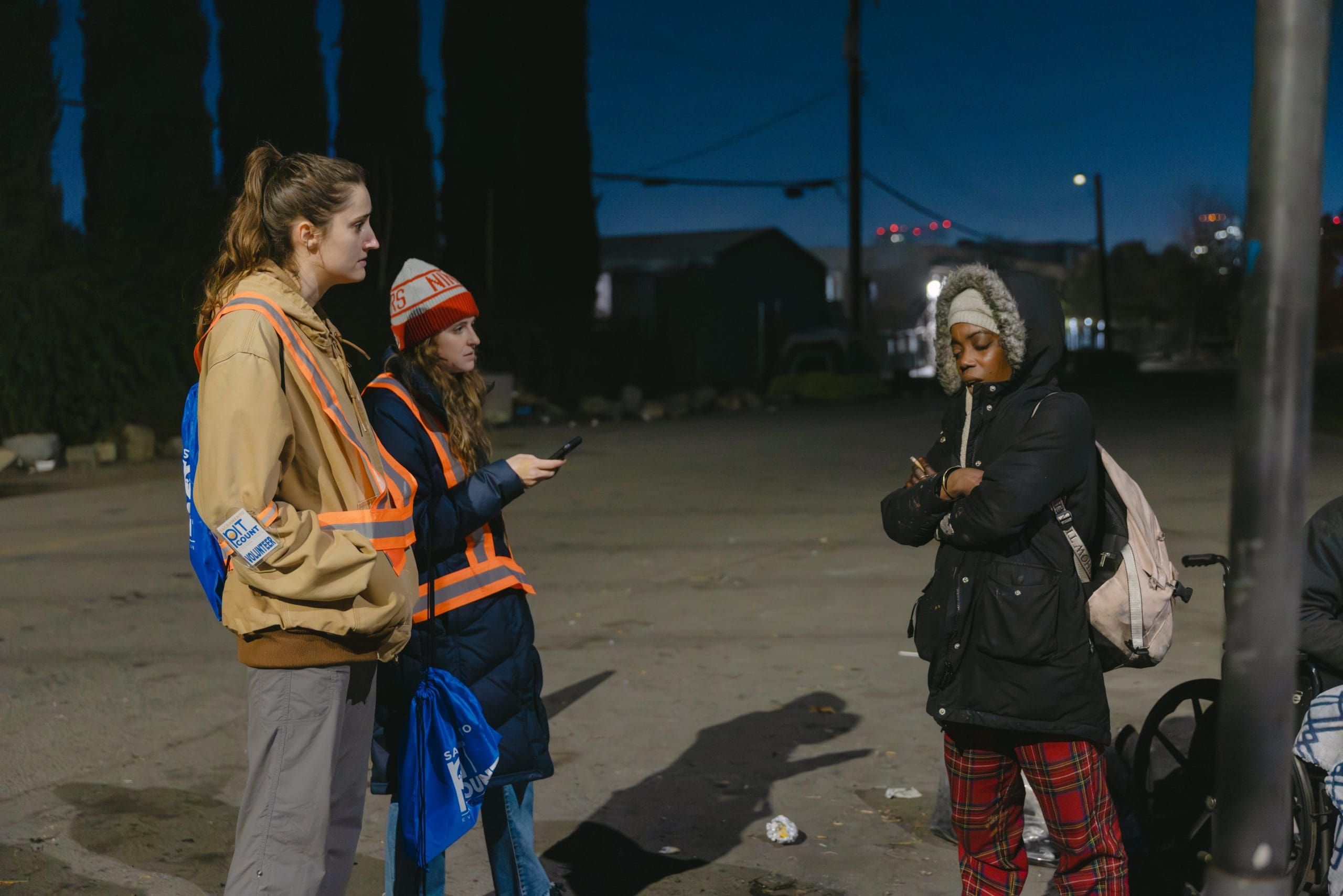 Survey of homeless count