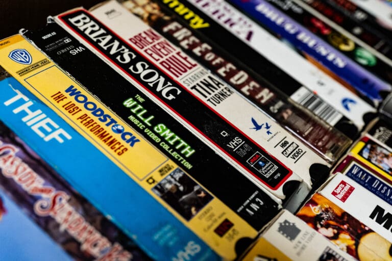 VHS tapes