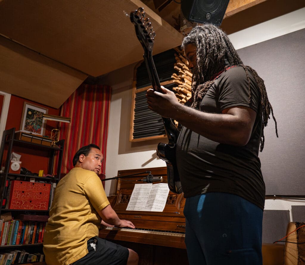 pianist and guitarist