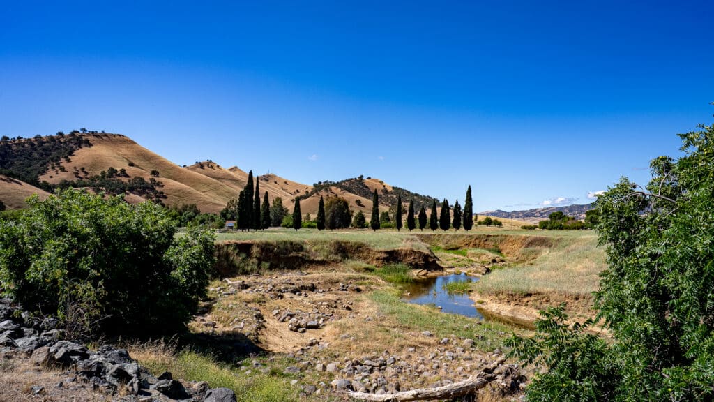 valley and stream