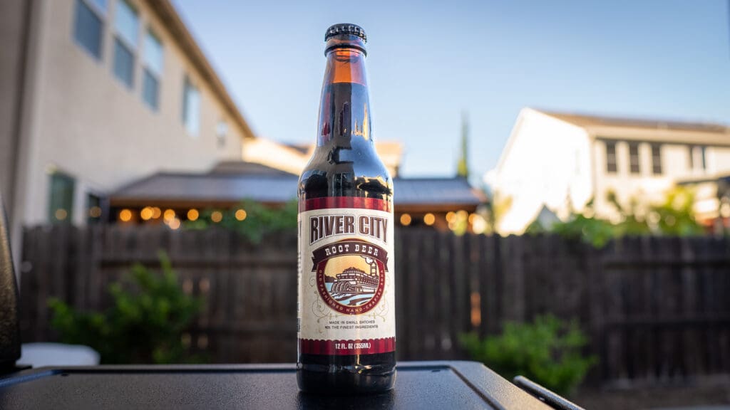 root beer bottle