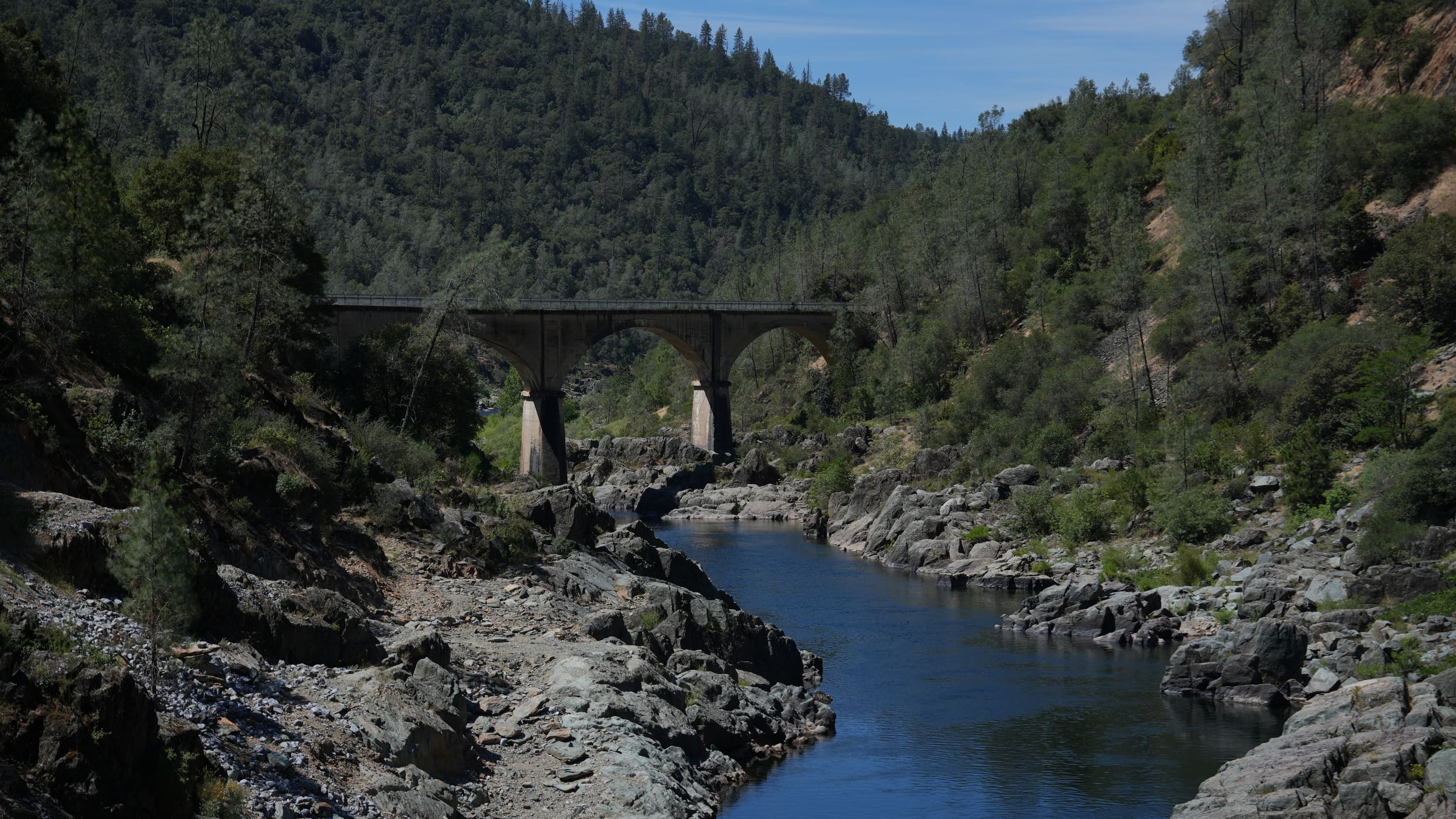 No Hands Bridge in Placer County on June 10.
