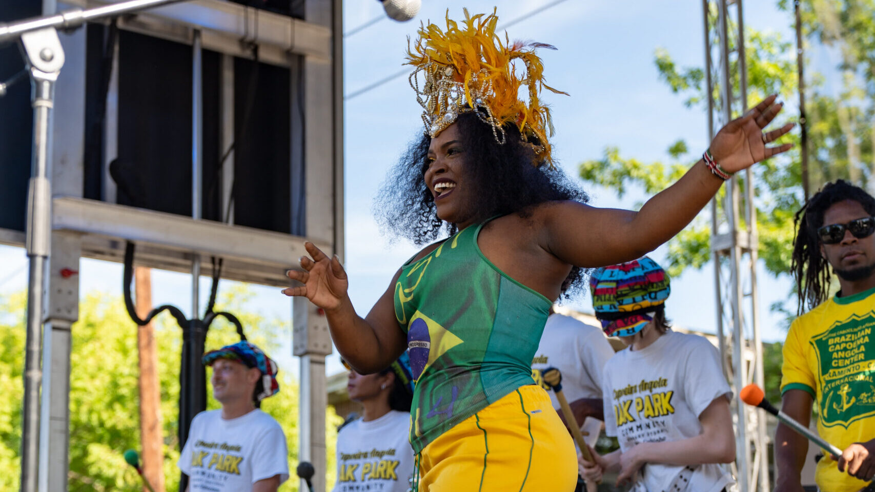 Woman dancing