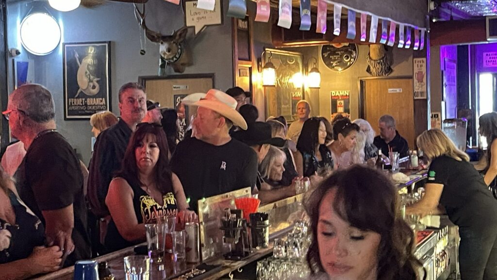 People at a bar