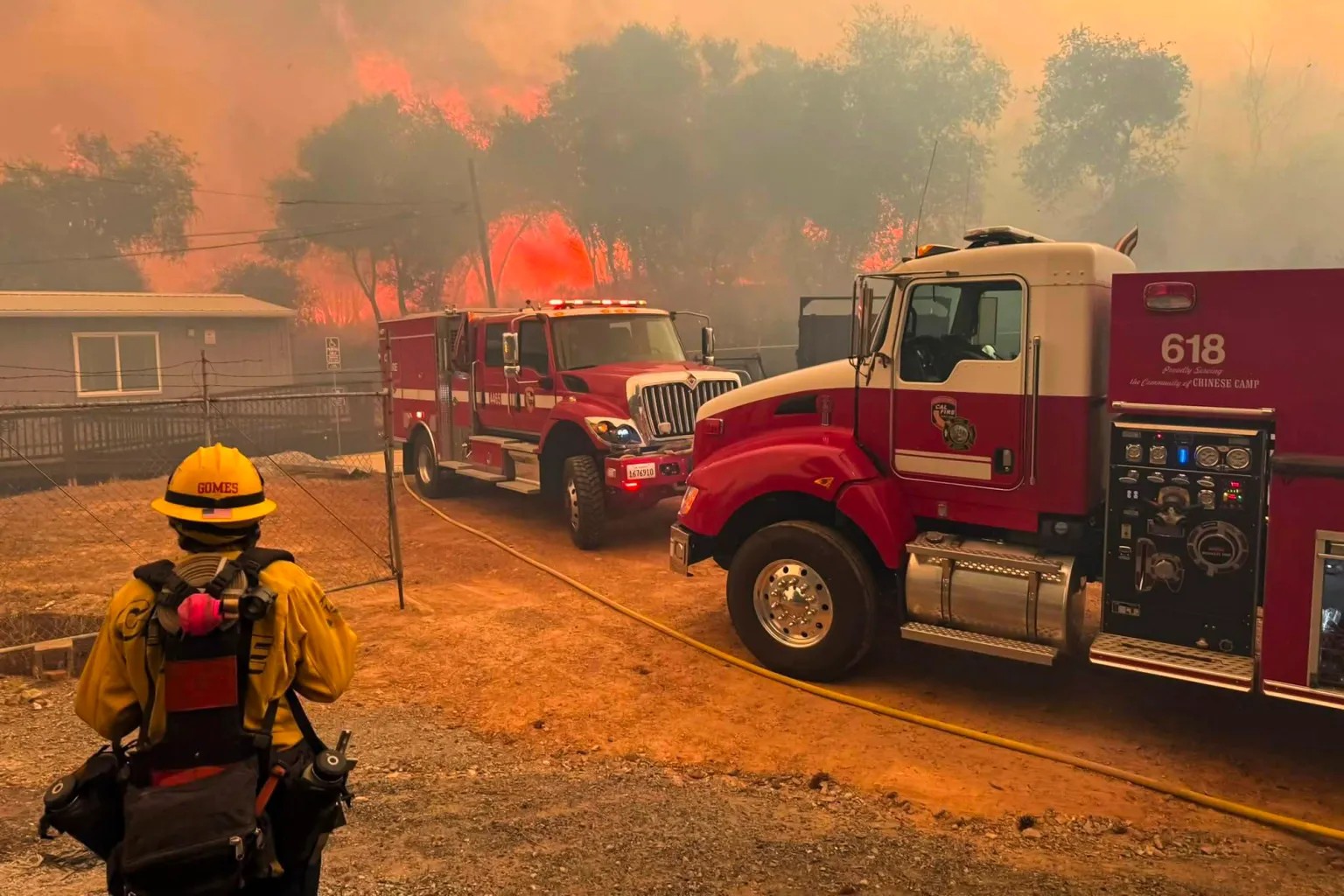 Cal Fire firefighter