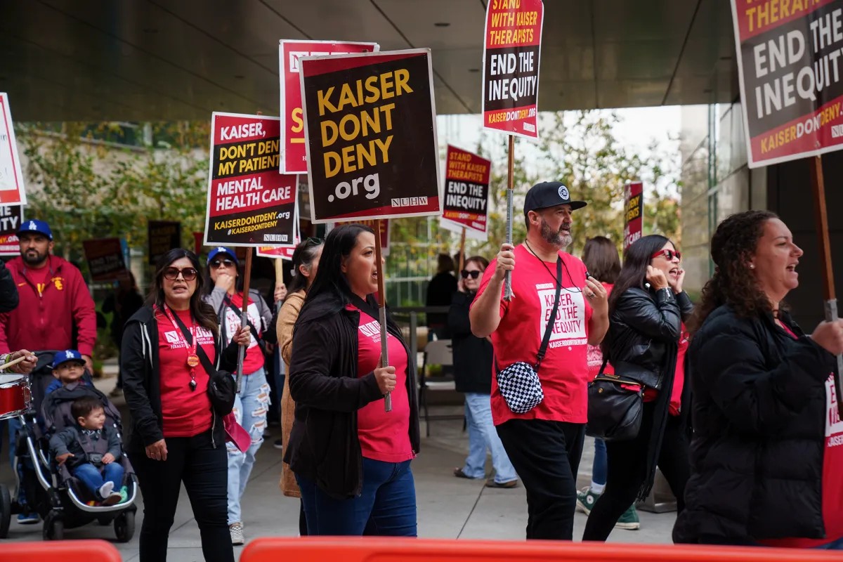 kaiser protest