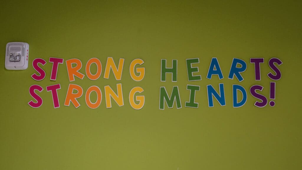 School sign