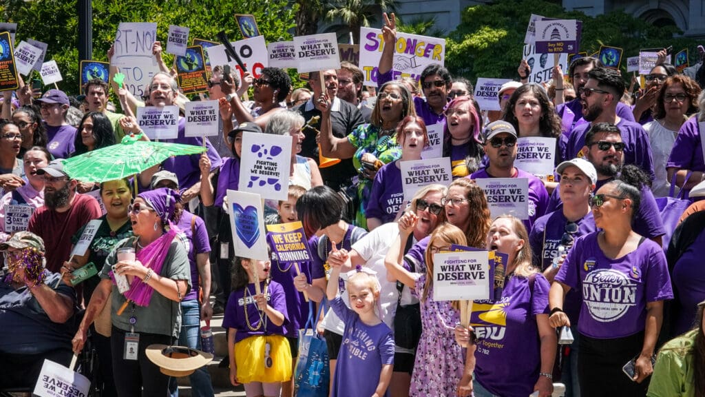 California state worker union to vote on whether to authorize historic strike