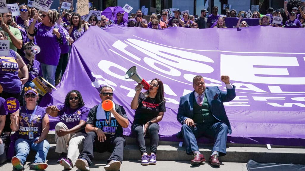 Union rally