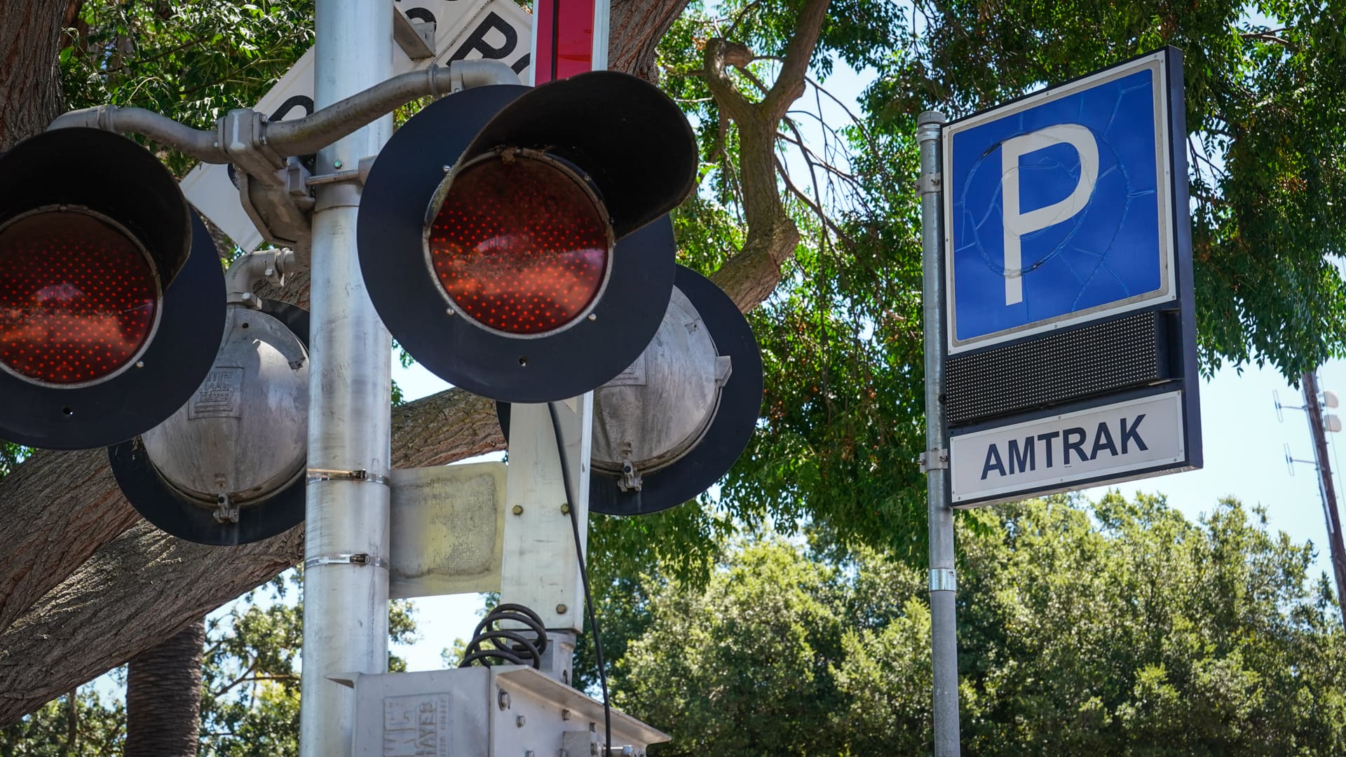 Train sign