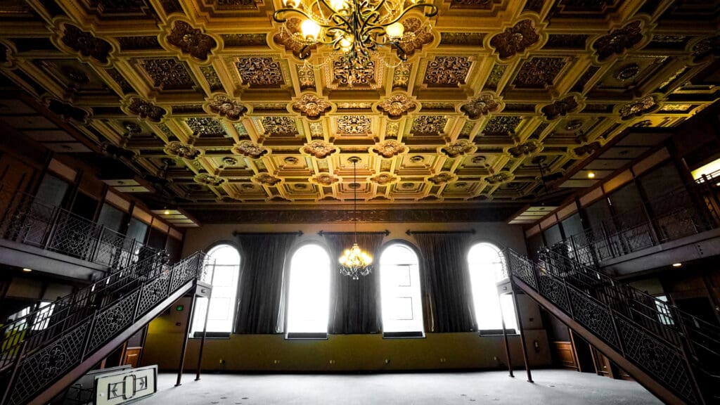 Gilded ceiling