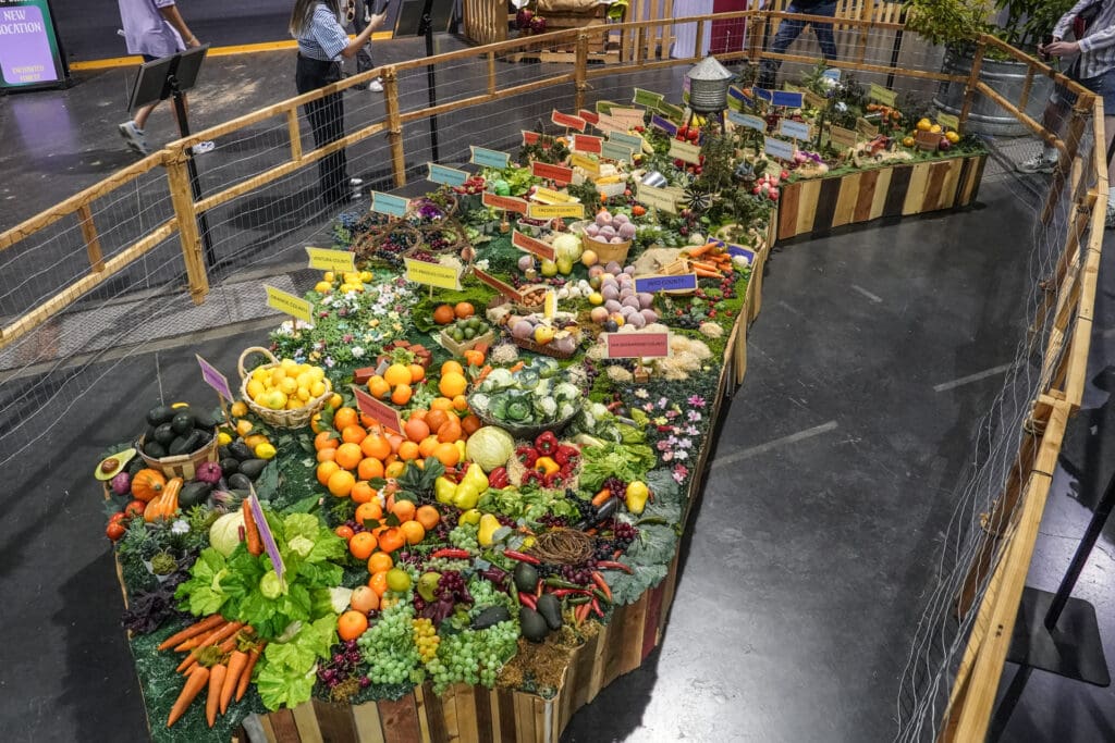 Produce display