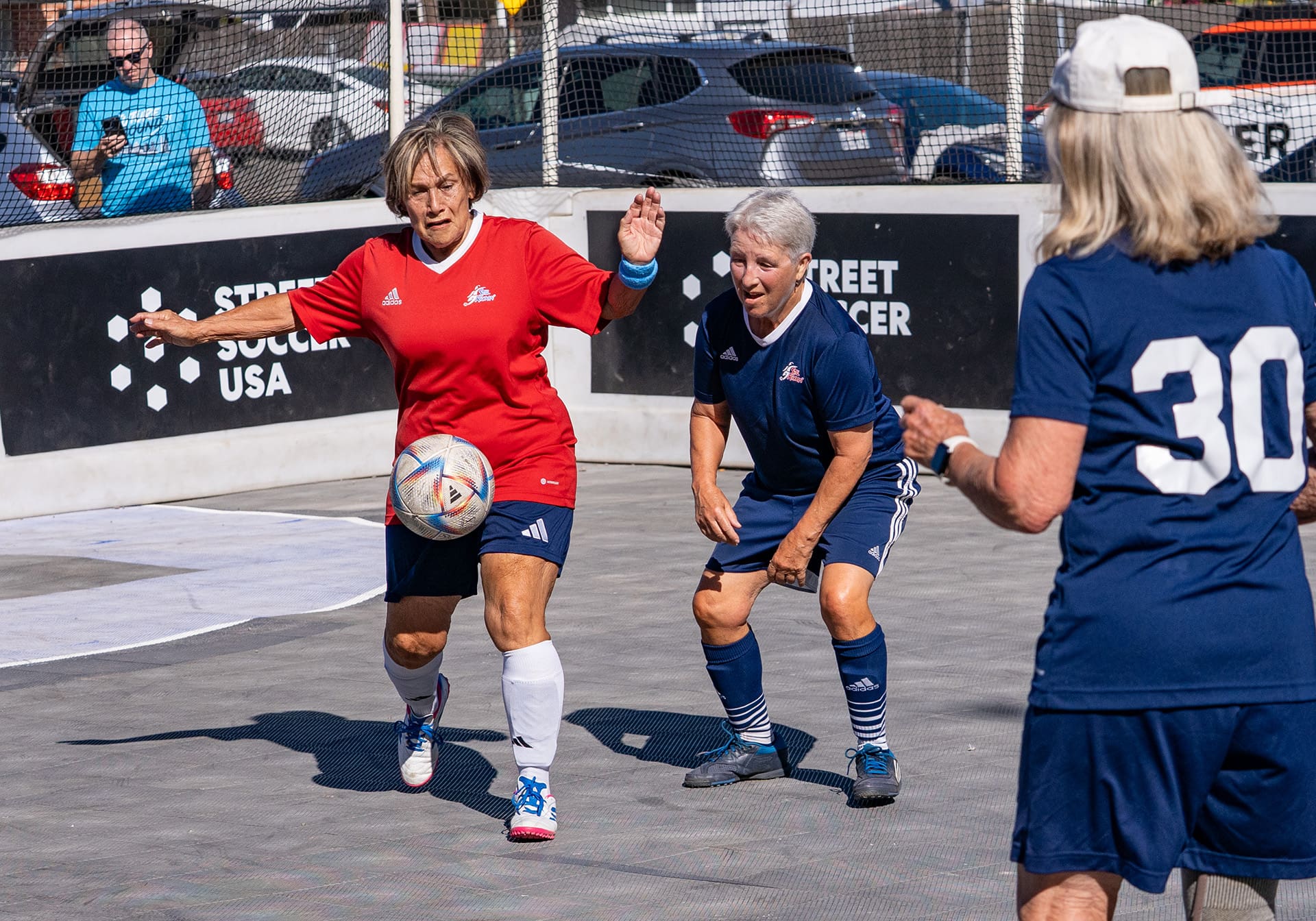 people playing soccer
