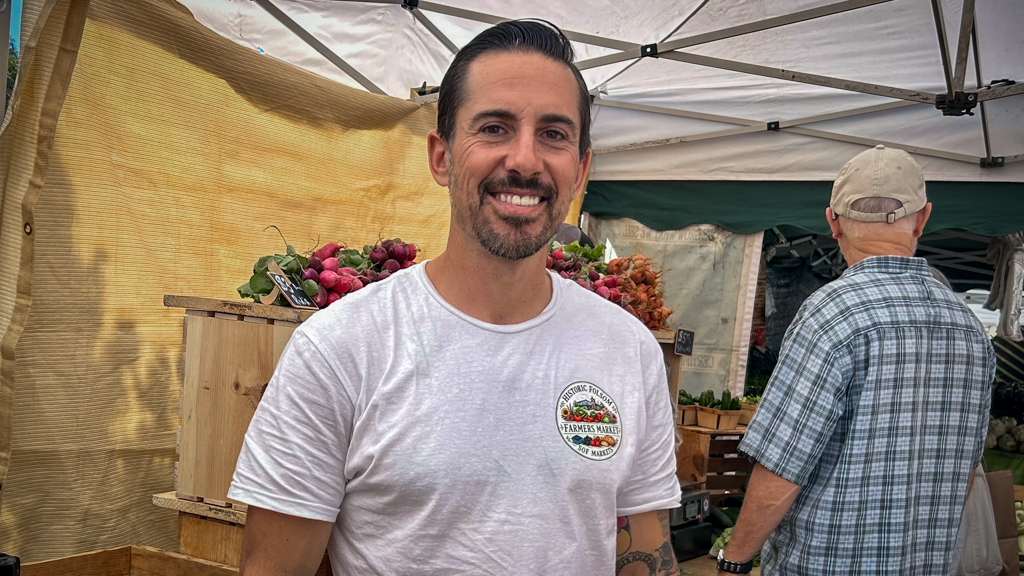 Man at the market