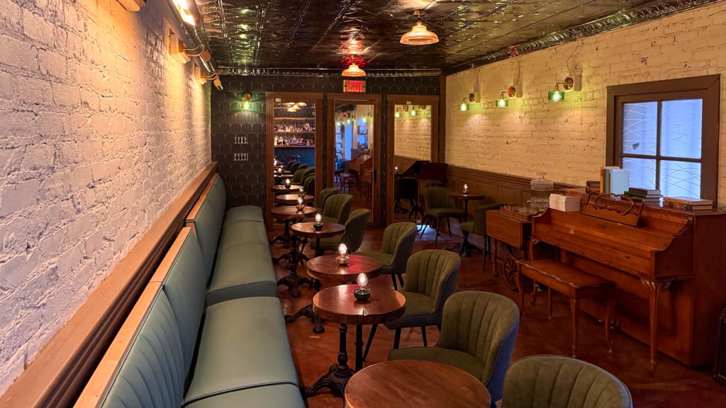 Inside of speakeasy