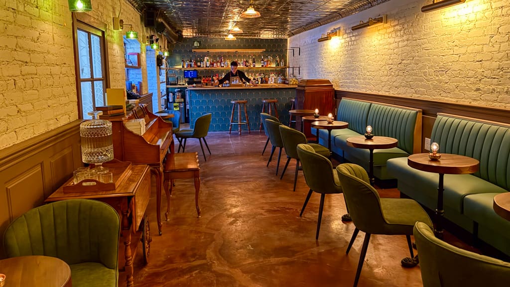 Inside of speakeasy