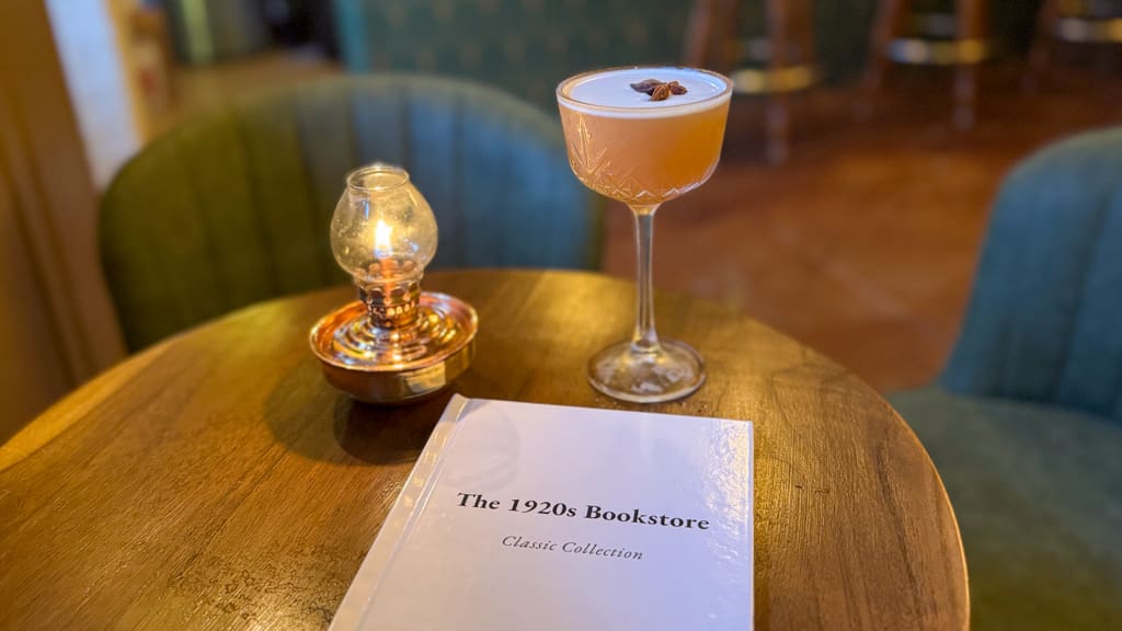 A cocktail at a speakeasy