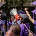 state workers protest