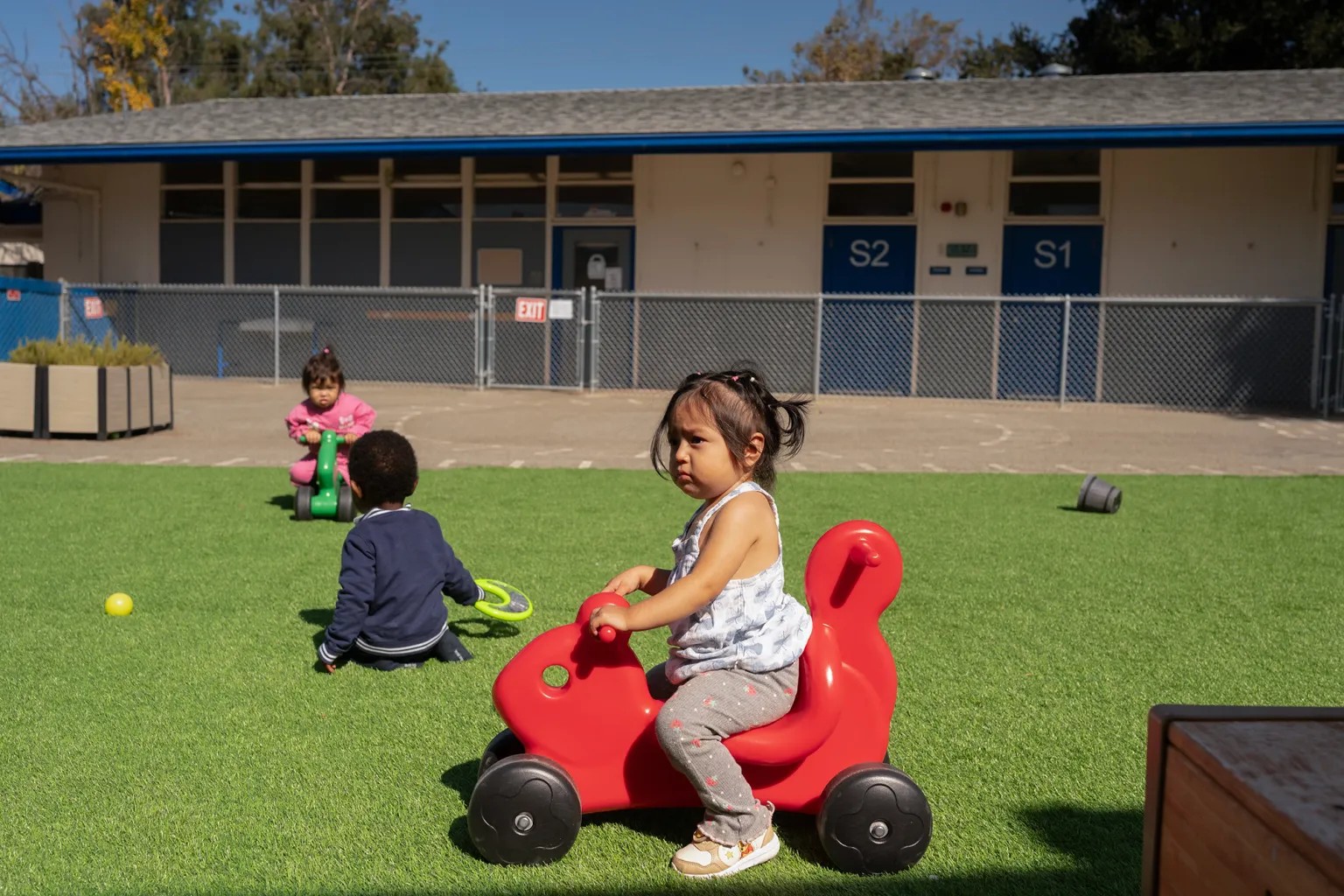 children play childcare