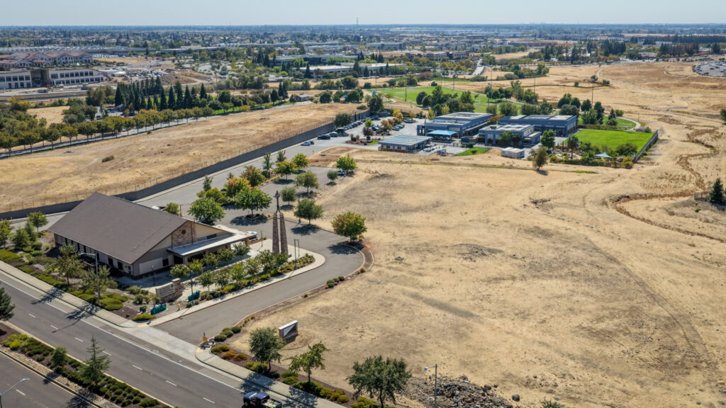 Site of proposed housing