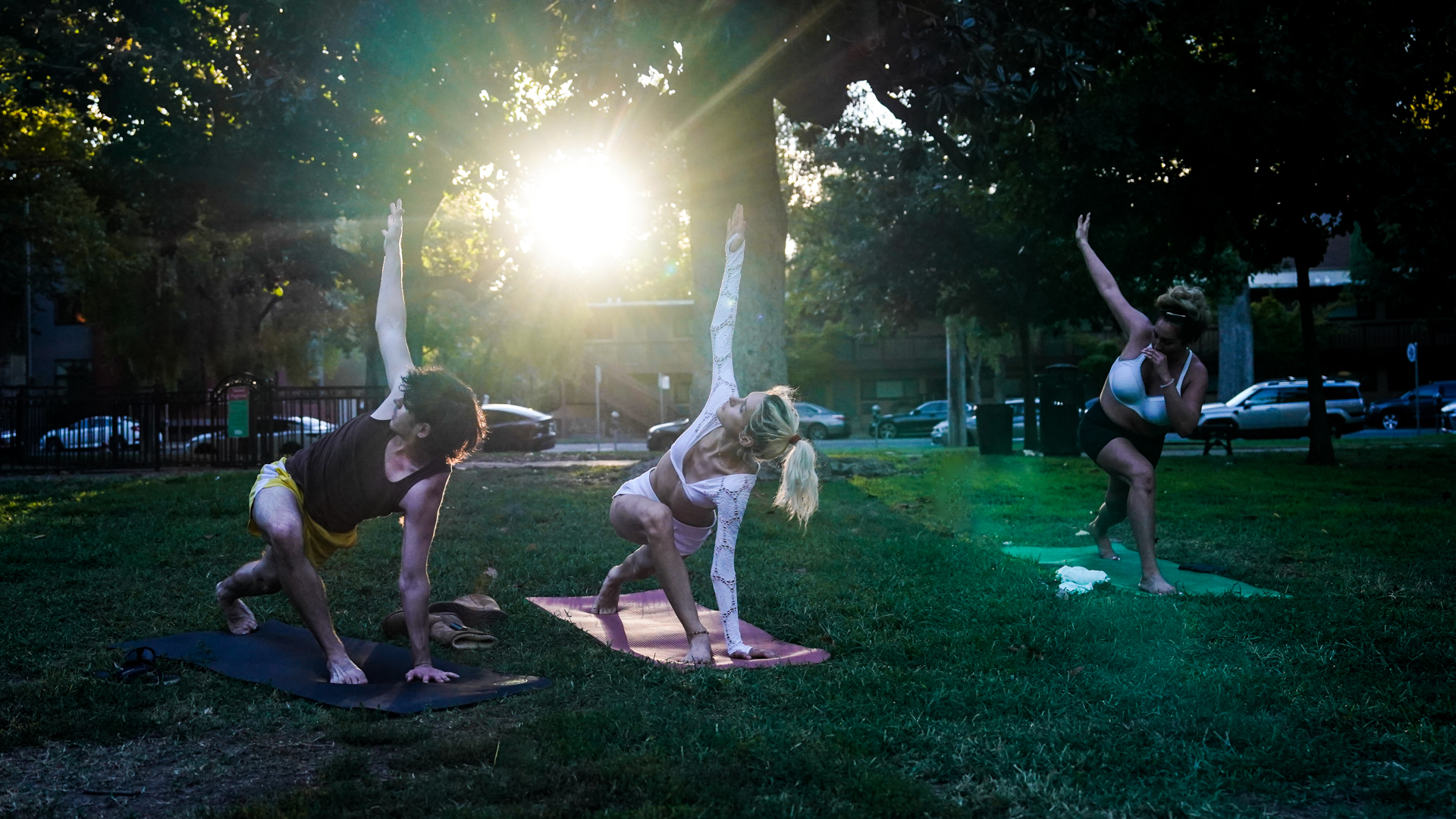 Yoga class