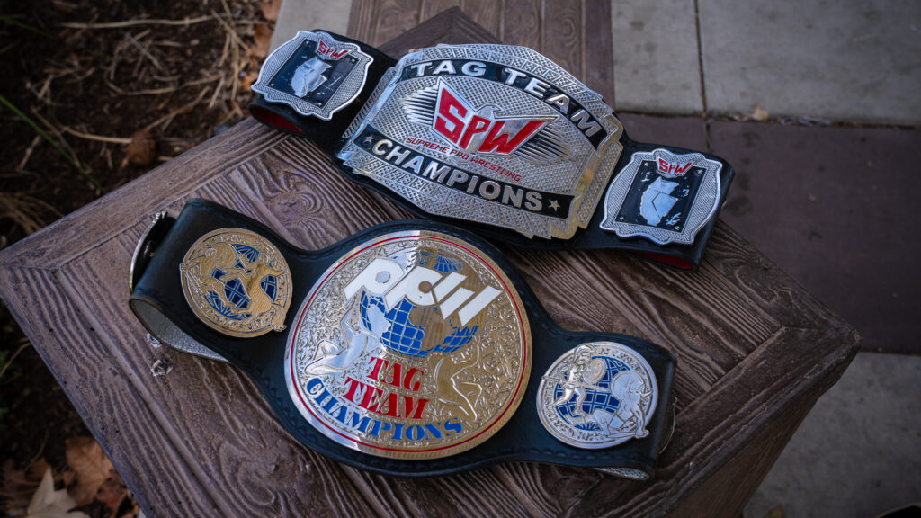 wrestling championship belts
