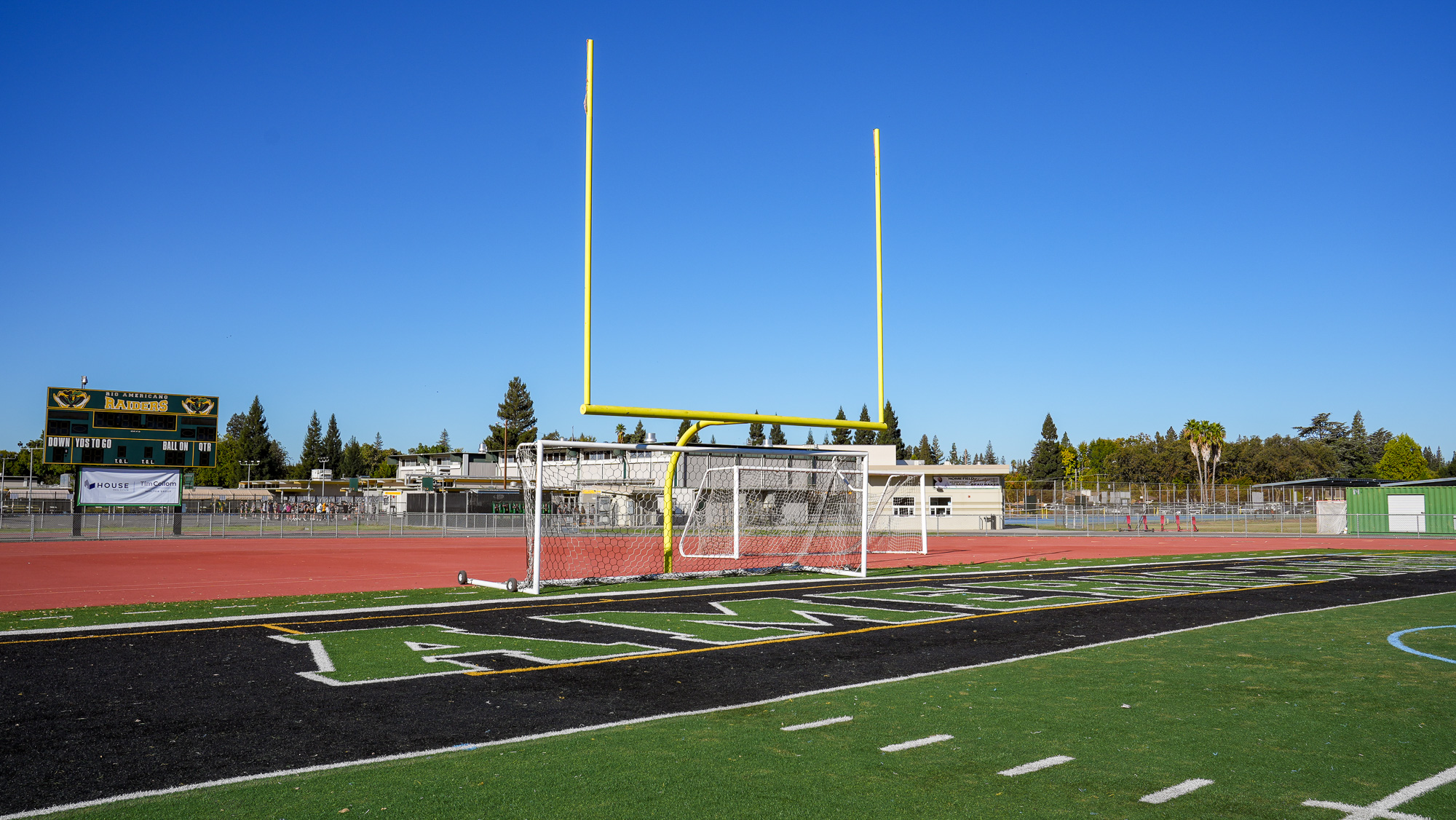 school sports field