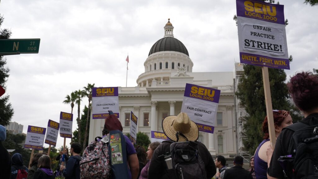 People rally at Capitol