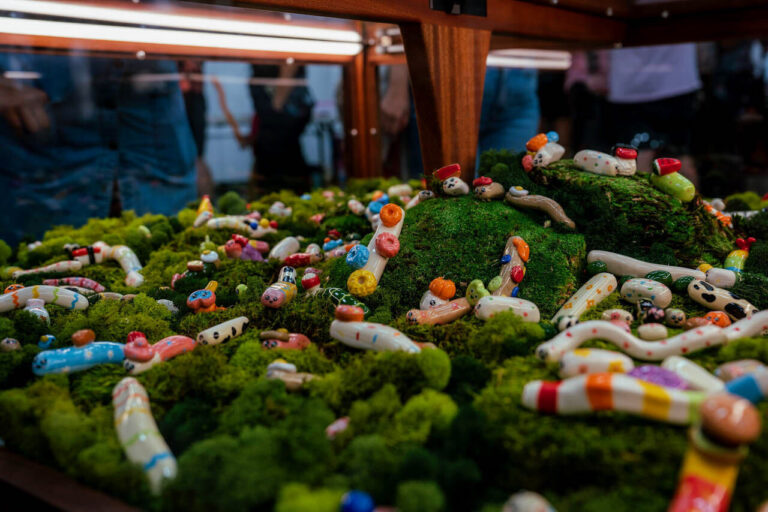 Ceramic worms