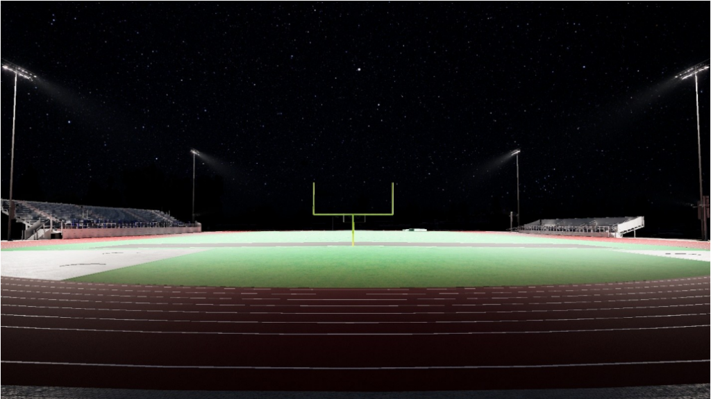 Rendering stadium