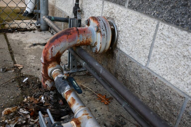 Rusty pipe